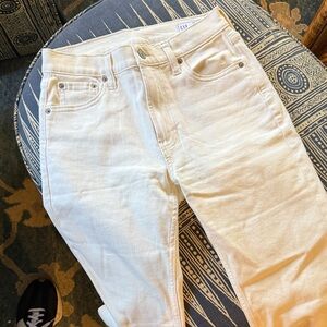 GAP Off-White Denim Pants